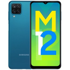 Samsung Galaxy M12 (Blue,4GB RAM, 64GB Storage) 6000 mAh with 8nm Processor | True 48 MP Quad Camera | 90Hz Refresh Rate