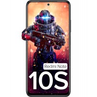 Redmi Note 10S (Shadow Black, 6GB RAM, 64GB Storage) - Super Amoled Display | 64 MP Quad Camera